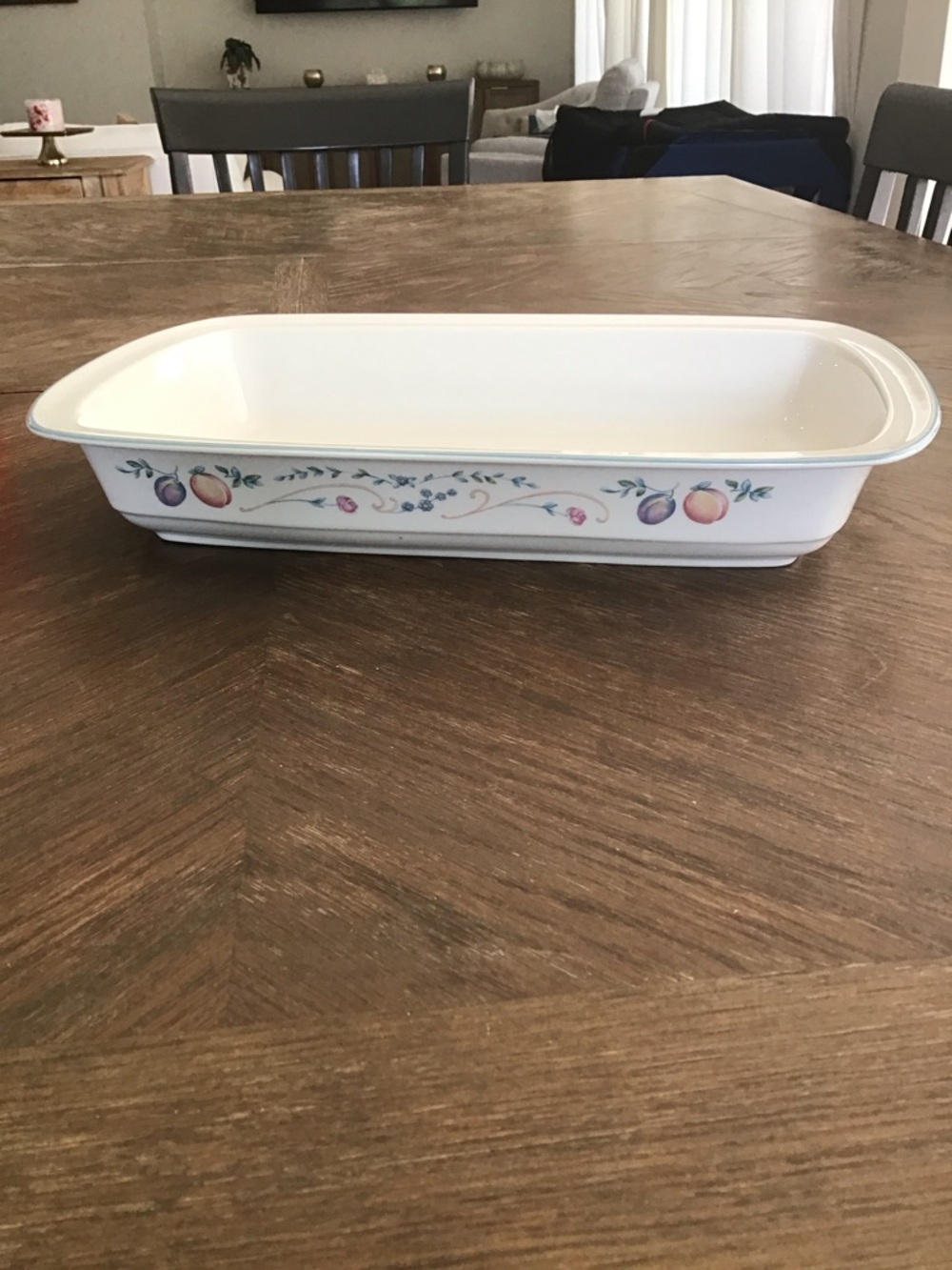 Lenox Country Cottage Orchard Rectangular Baker